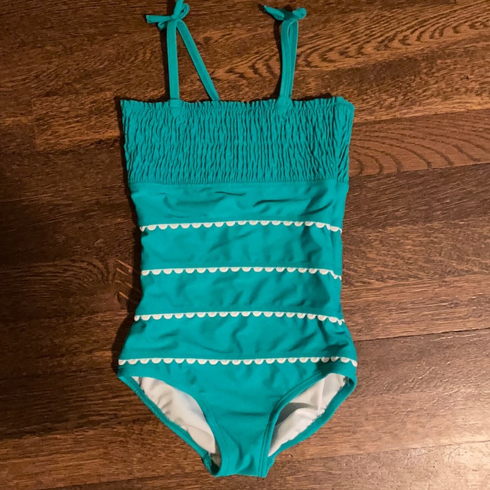 Hanna Andersson girls us size 4 one piece swimsuit